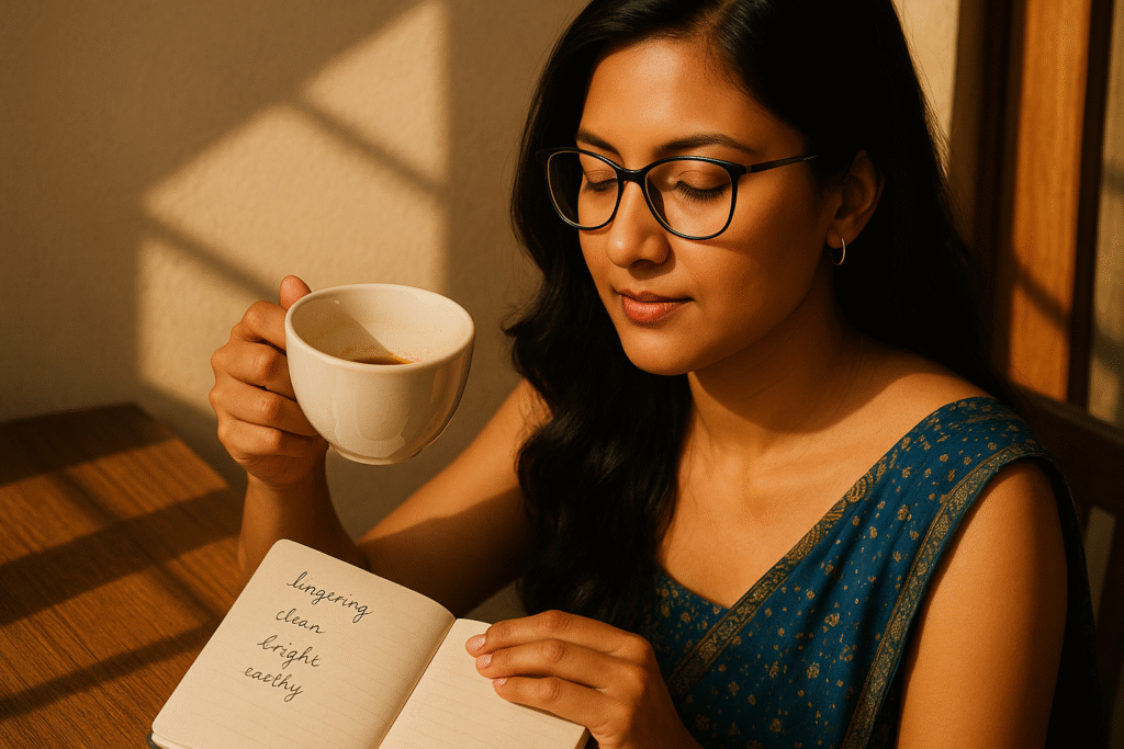 taste coffee, coffee, jannes punita, coffee aftertaste, finish coffee, coffee mouthfeel, how to taste coffee, coffee tasting guide, coffee flavor notes, brew guide, CoffeePreneur