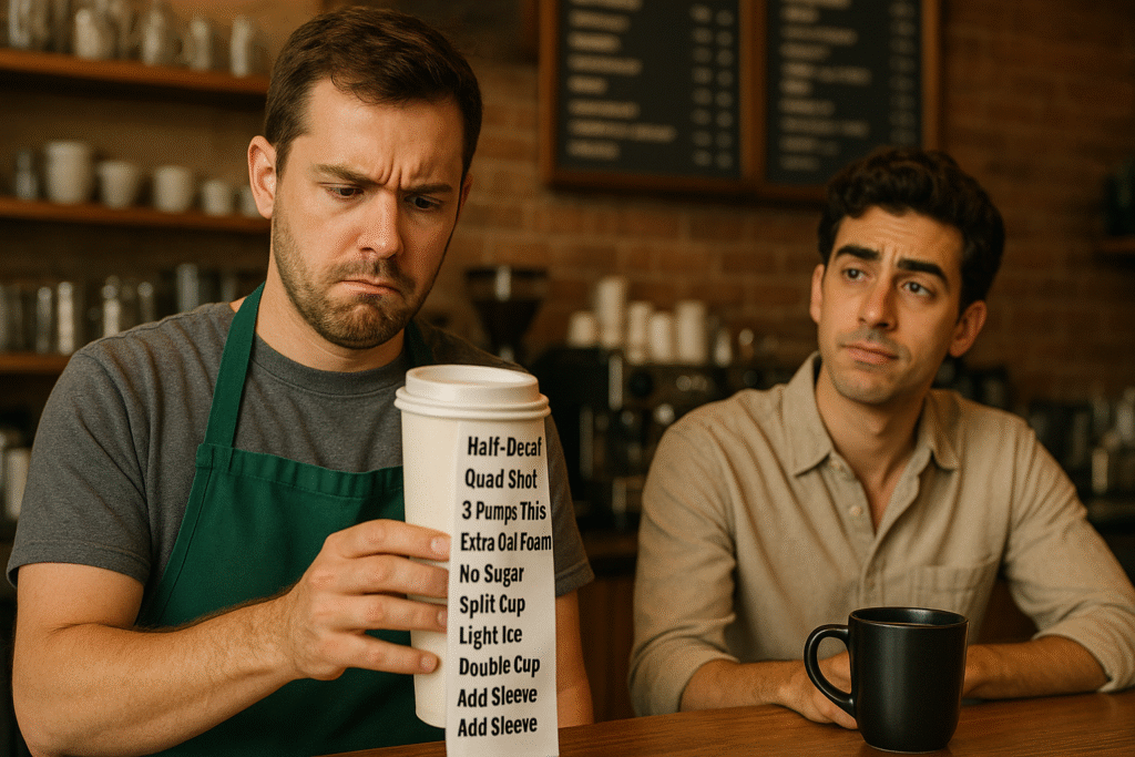 coffee date, coffee, jannes punita, first date at a cafe, coffee date tips, coffee orders to avoid, funny coffee blog, first date, dating and coffee etiquette