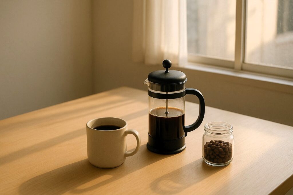 coffee minimalism, minimalist coffee ritual, coffee, declutter morning routine, lifestyle coffee blog, simple coffee setup, mindful coffee mornings, morning routine minimalism, coffee lifestyle, coffee blog