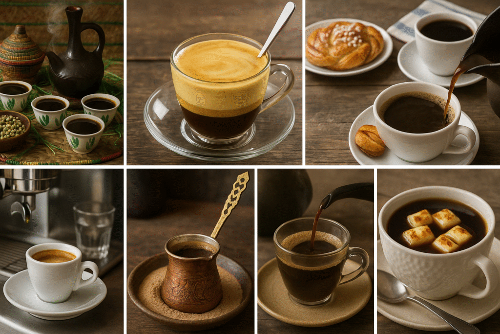 coffee traditions, coffee culture, coffee, coffee traditions around the world, unique coffee rituals, global coffee culture, try new coffee methods, coffee lifestyle blog, underrated coffee customs, coffee experiences