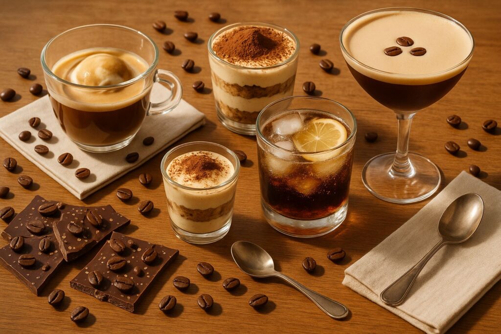 espresso magic, espresso, espresso recipes for home parties, espresso-based desserts, homemade espresso drinks, coffee party ideas, espresso drinks to impress guests, Jannes Punita coffee blog, lifestyle coffee culture