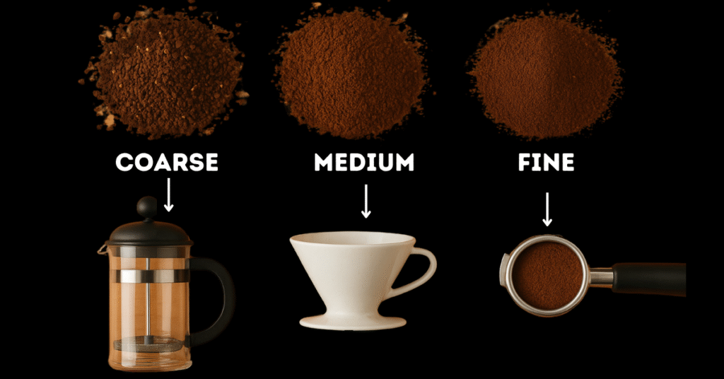 coffee, coffee grind, grind size, jannes punita