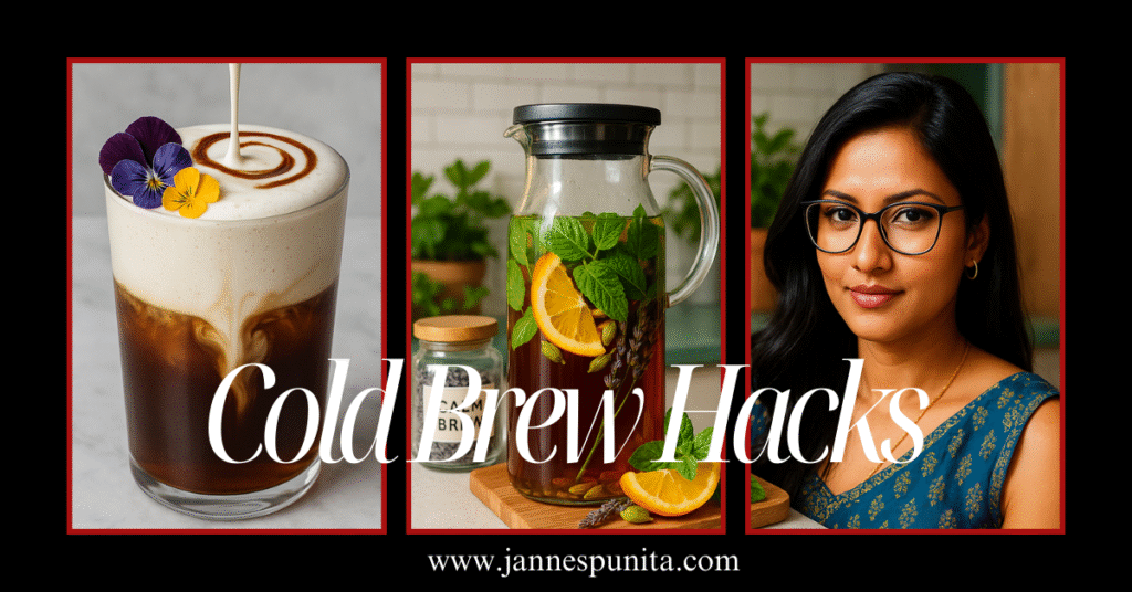 Cold Brew Hacks, Cold Brew, jannes punita, Cold Brew Hacks, Cold Coffee, Coffee, iced coffee, CoffeePreneur, brew coffee, brewing coffee