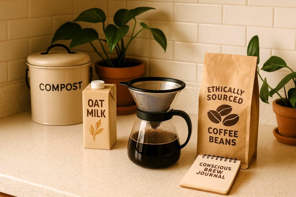 ethical coffee, ethical coffee guide, coffee, coffee sourcing, beginner’s guide ethical coffee, fair trade coffee tips, sustainable coffee lifestyle, conscious coffee brewing, responsible coffee sourcing