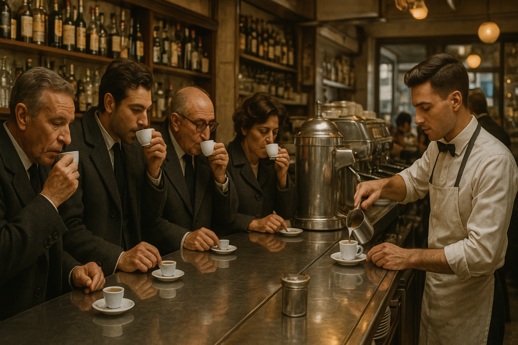 Italy, Espresso, Italian Espresso, Italian Espresso Bar, coffee traditions, coffee culture, coffee, coffee traditions around the world, unique coffee rituals, global coffee culture, try new coffee methods, coffee lifestyle blog, underrated coffee customs, coffee experiences