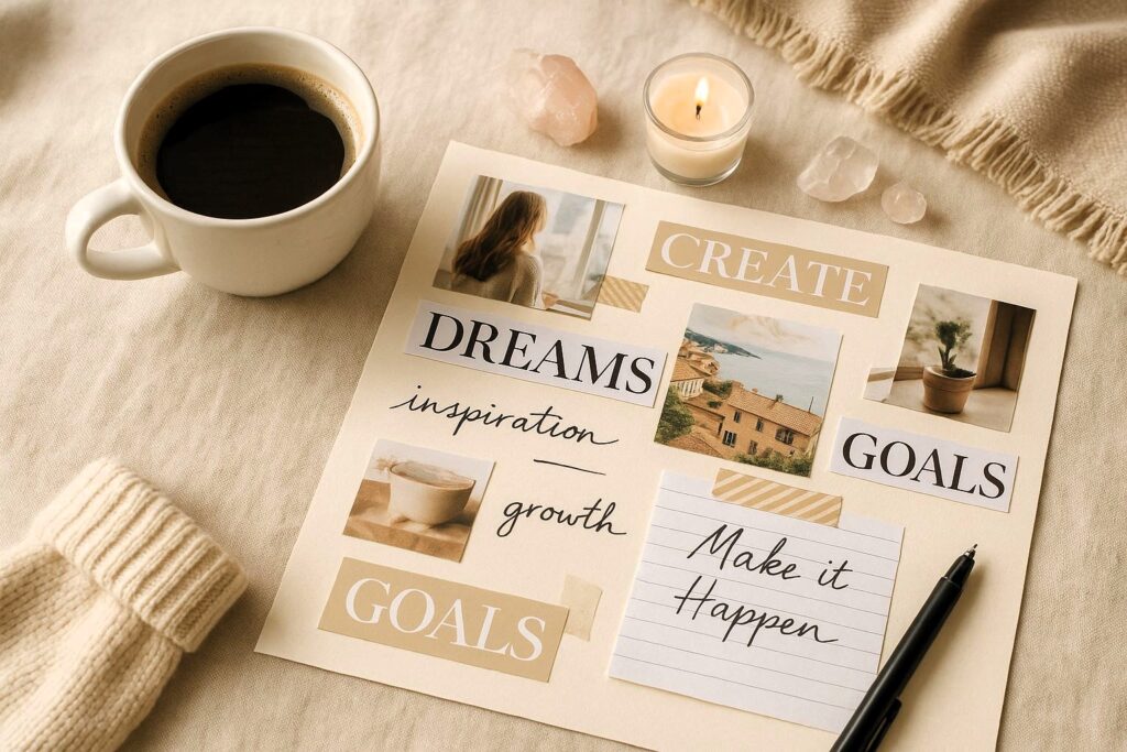 morning brew, vision board, manifestation coffee ritual, coffee ritual, coffee lifestyle habits, morning coffee, mindful morning inspiration
