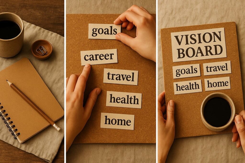 morning brew, vision board, manifestation coffee ritual, coffee ritual, coffee lifestyle habits, morning coffee, mindful morning inspiration