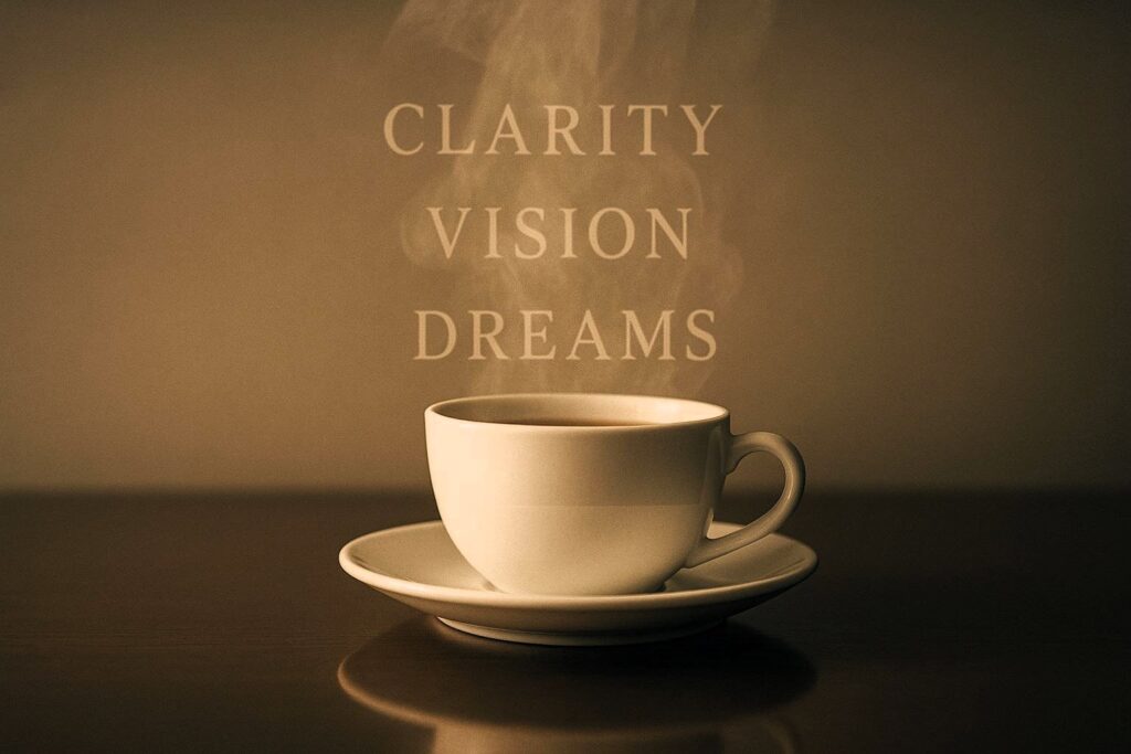 morning brew, vision board, manifestation coffee ritual, coffee ritual, coffee lifestyle habits, morning coffee, mindful morning inspiration