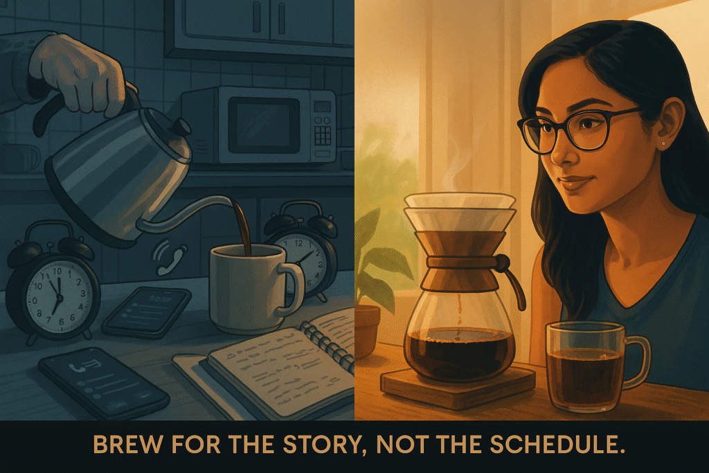 coffee ritual, coffee ritual vs routine, coffee, coffee culture, coffee lifestyle, intentional coffee brewing,  daily coffee inspiration