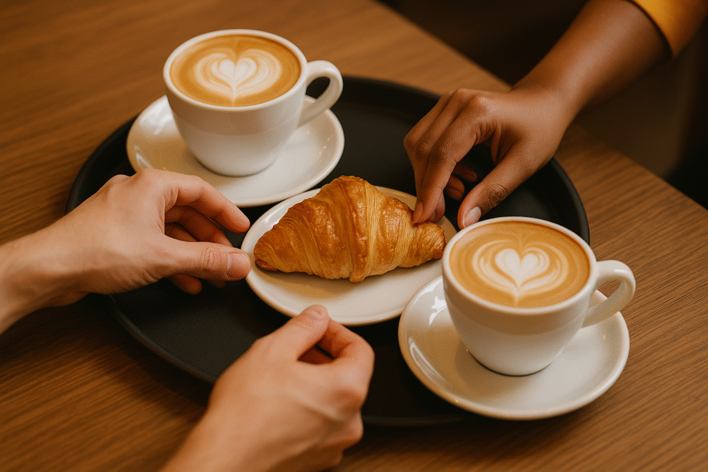 coffee space, coffee culture, coffee rituals, coffee lifestyle, coffee love, Jannes Punita blog, café conversations, daily connection, travel coffee chat, community café space, shared coffee moment