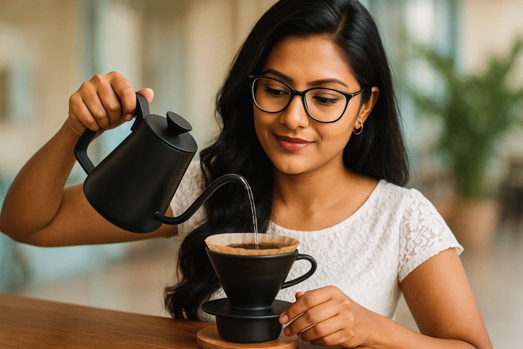 manual brewing, daily coffee, brew coffee, daily coffee hacks, barista, barista advice, coffee culture, coffee rituals, coffee lifestyle, coffee love, pour-over tips, Jannes Punita blog, temperature control