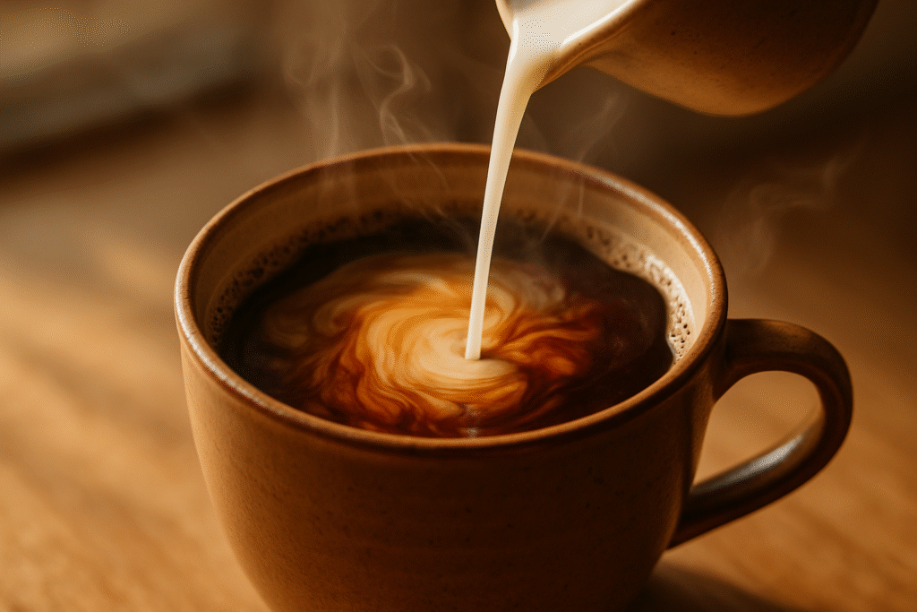 Coffee and Milk, latte art, coffee culture, brew coffee, milk coffee, milk science, coffee rituals, coffee lifestyle, coffee love, French café tradition, Jannes Punita blog, morning pairing, cafe culture