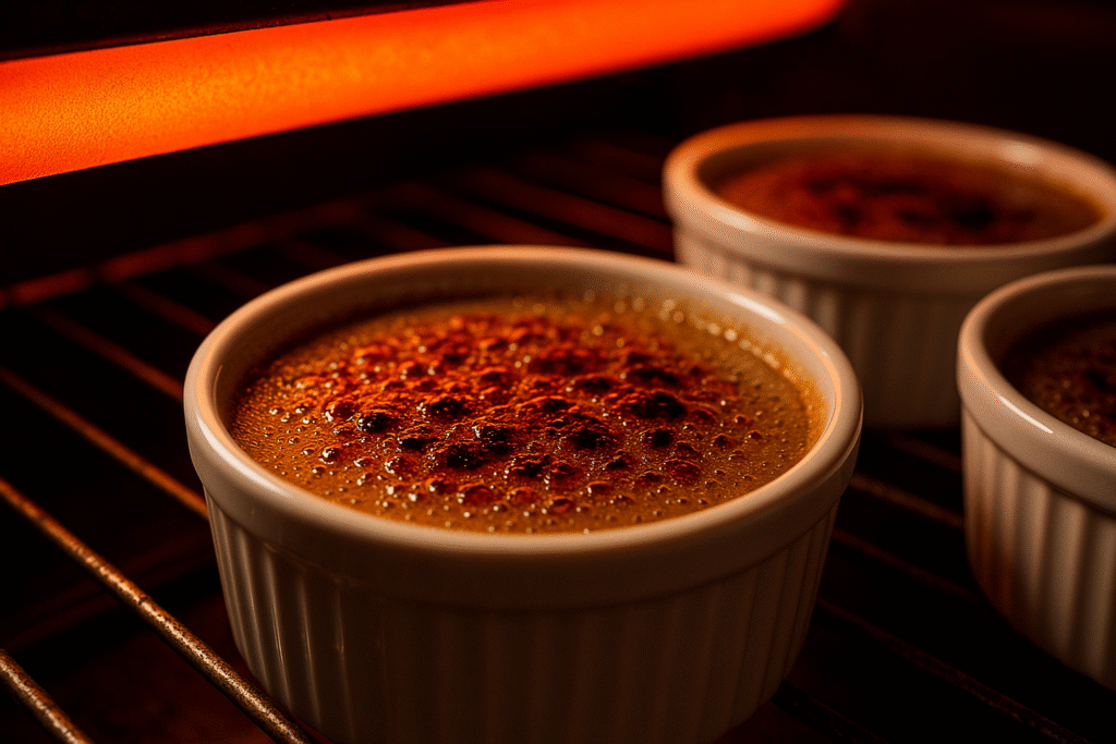 Coffee crème brûlée, coffee recipe, coffee dessert, Mini crème brûlées, Blowtorch-free desserts, Coffee culture, Coffee love, Dessert lifestyle, coffee lifestyle, coffee rituals, mini desserts, brew coffee, Jannes Punita blog, café-inspired recipes, home desserts, daily indulgence