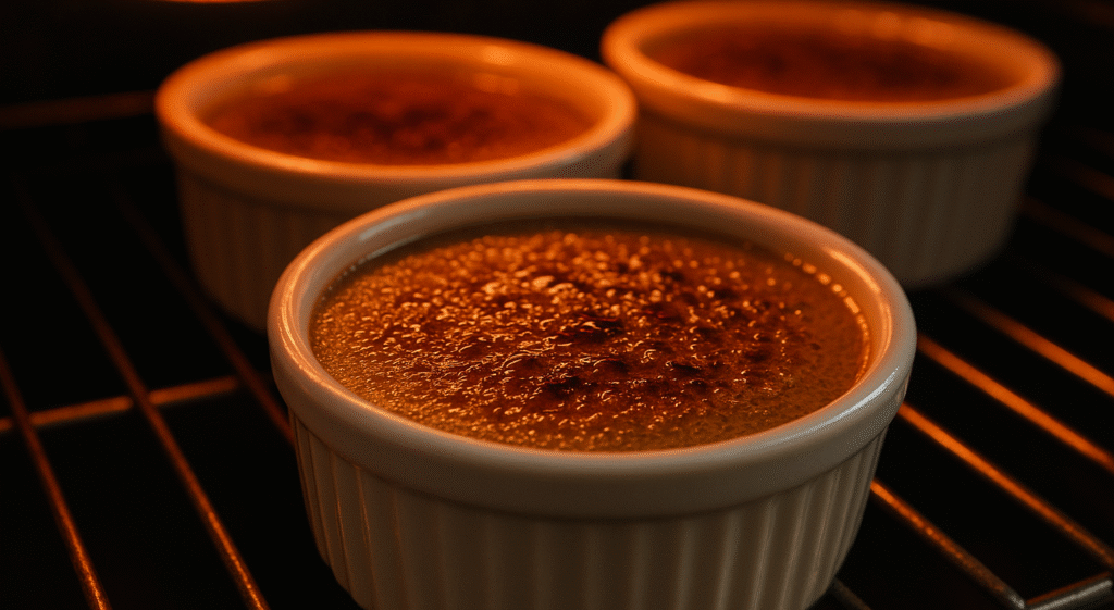 Coffee crème brûlée, coffee recipe, coffee dessert, Mini crème brûlées, Blowtorch-free desserts, Coffee culture, Coffee love, Dessert lifestyle, coffee lifestyle, coffee rituals, mini desserts, brew coffee, Jannes Punita blog, café-inspired recipes, home desserts, daily indulgence