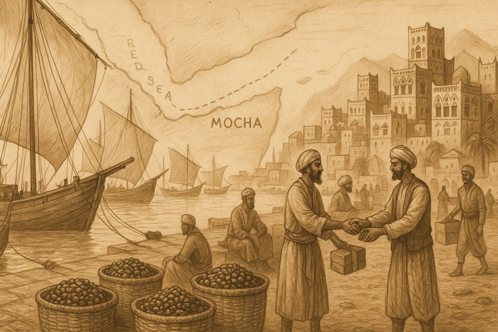 coffee journey, coffee, history of coffee, Coffeehouses, evolution of global coffee, coffee culture, coffee origins, global coffee journey