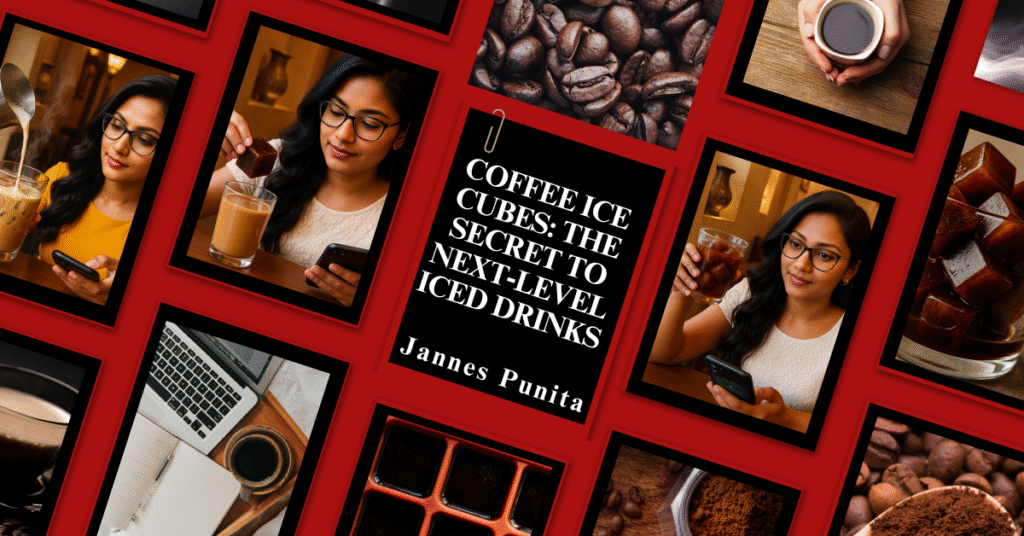 Coffee Ice Cubes, coffee recipe, quick coffee recipes, coffee culture, coffee rituals, coffee lifestyle, coffee love, brew coffee, iced coffee hacks, summer coffee trend, Jannes Punita blog, coffee utility hacks