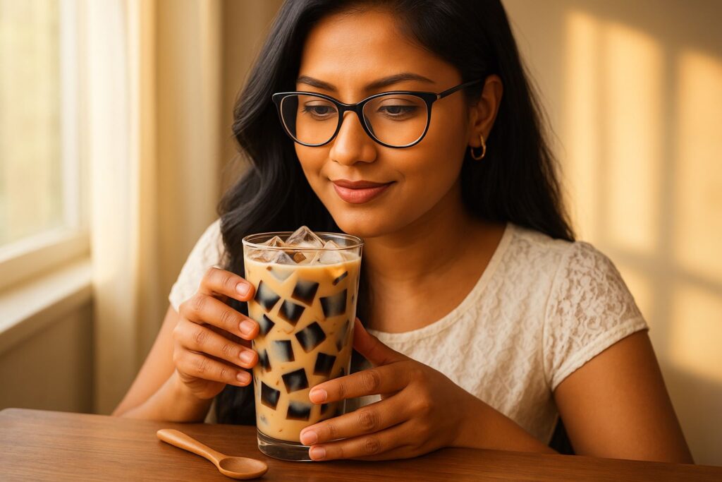 coffee jelly, coffee recipe, viral recipe, viral coffee treat, coffee jelly drink, dessert coffee recipes, diy coffee jelly, trending coffee dessert, Jannes Punita blog, coffee culture, coffee rituals, coffee lifestyle, summer coffee idea