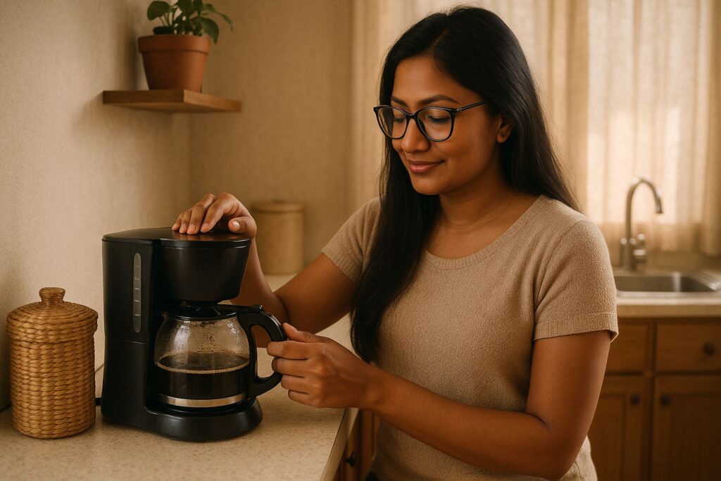 first coffee sip, morning coffee, coffee ritual, first coffee sip space, coffee and mindfulness, daily coffee habits, intentional living with coffee, Jannes Punita blog, lifestyle coffee culture
