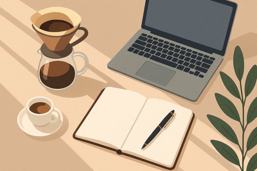 Brew‑Inspired Time, coffee time, daily coffee, coffee culture, coffee rituals, coffee lifestyle, brew coffee, productivity hacks, daily routine, mindful scheduling, Jannes Punita blog, time management, emotional workflow