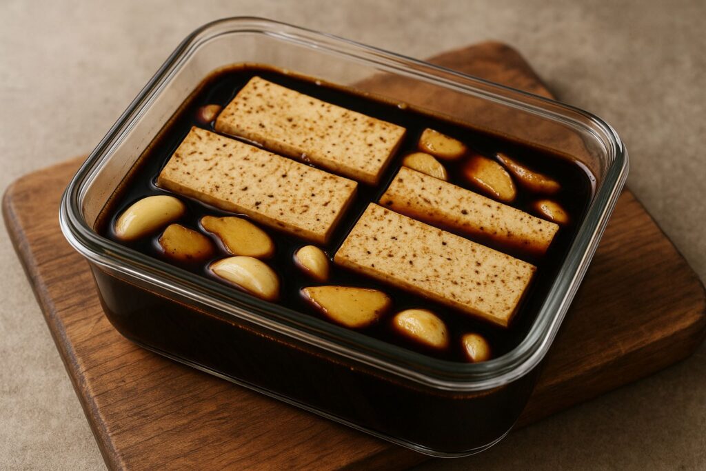 Coffee‑Marinated tofu, coffee recipe, coffee culture, coffee lifestyle, plant‑based recipes, tofu marinade, meal prep hacks, Jannes Punita blog, brew coffee, savory tofu, kitchen routine, weekly prep