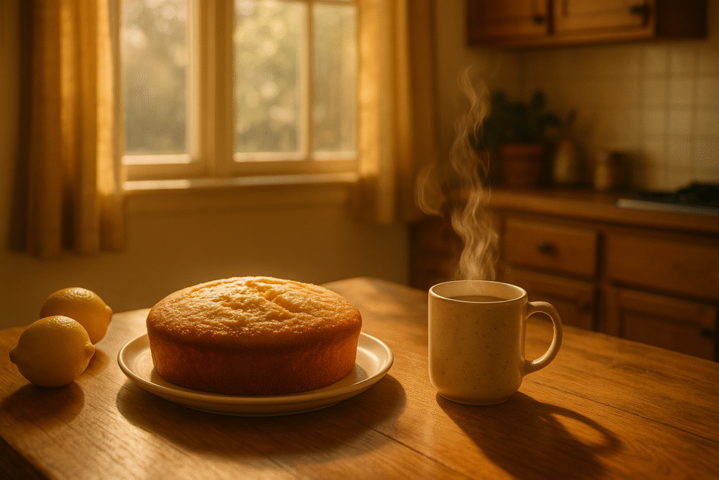 zesty lemon cake recipe, coffee and cake, Jannes Punita blog, coffee culture, coffee rituals, coffee lifestyle, homemade lemon cake, lemon cake for coffee, easy lemon cake recipe, lemon dessert, baking at home, coffee and cake pairing