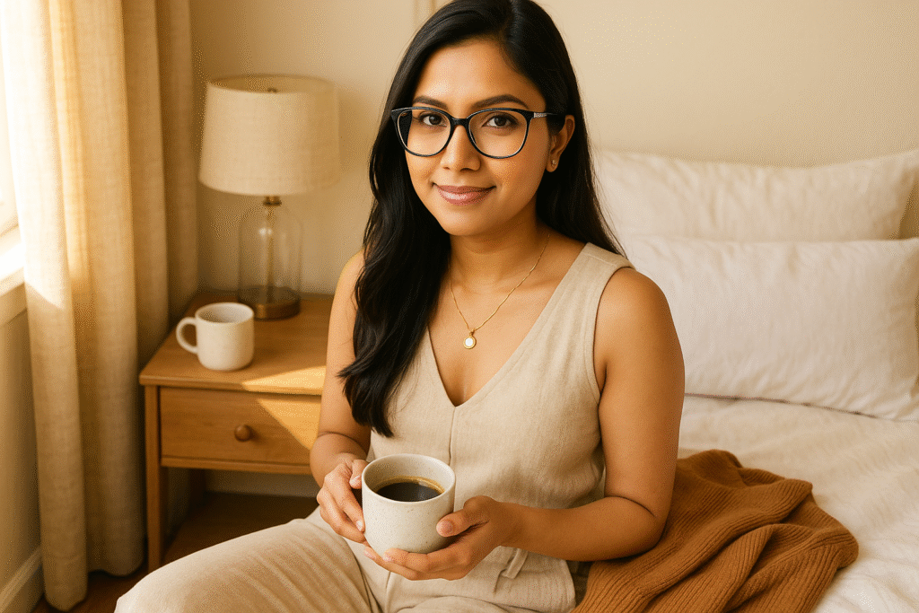 Coffee & Clothing, coffee lifestyle, daily coffee, brew coffee, coffee culture, coffee rituals, outfit pairing, brew mood style, Jannes Punita blog, morning ritual, cozy wardrobe, espresso fashion, pour-over coffee