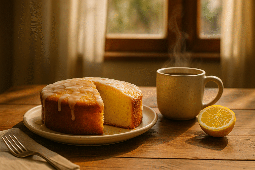 zesty lemon cake recipe, coffee and cake, Jannes Punita blog, coffee culture, coffee rituals, coffee lifestyle, homemade lemon cake, lemon cake for coffee, easy lemon cake recipe, lemon dessert, baking at home, coffee and cake pairing