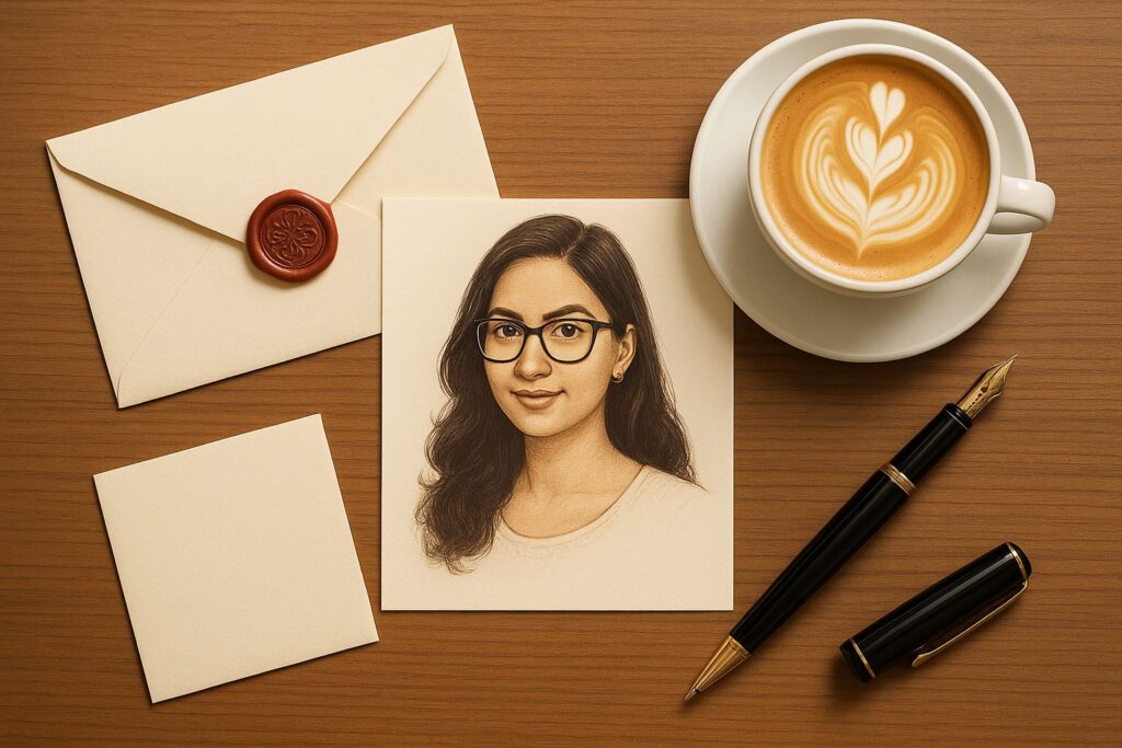 coffee letters, Jannes Punita blog, coffee culture, coffee lifestyle, coffee rituals, handwritten letters, coffee journaling, writing notes while sipping, mindful coffee habits, slow living, daily writing practice