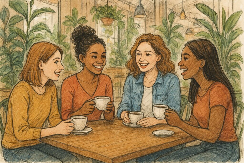 coffee for women, Jannes Punita blog, coffee culture, coffee lifestyle, women’s health, healthy aging, coffee science, daily coffee habit, longevity, midlife wellness, caffeinated coffee benefits