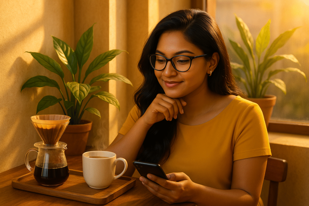 Brew Space, coffee brew, brew coffee, morning coffee, morning ritual, coffee culture, coffee rituals, coffee lifestyle, coffee love, home coffee bar, Jannes Punita blog, intentional mornings, daily self-care