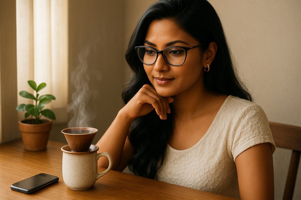 coffee time, morning coffee, daily coffee, mindful coffee, coffee culture, coffee rituals, coffee lifestyle, coffee love, brew coffee, Jannes Punita blog, daily boundaries, emotional routine, work-life separation