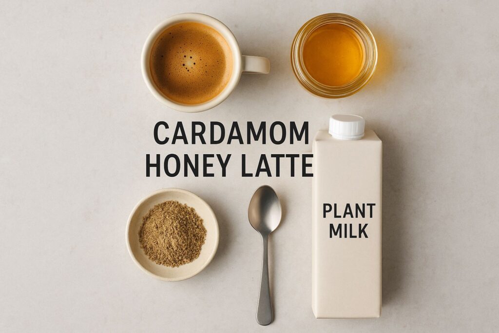 Cardamom Honey Latte, coffee recipe, cafe culture, coffee culture, coffee rituals, coffee lifestyle, Jannes Punita blog, Middle Eastern coffee, spiced latte recipe, honey latte, cardamom coffee, cozy morning ritual, homemade latte recipe