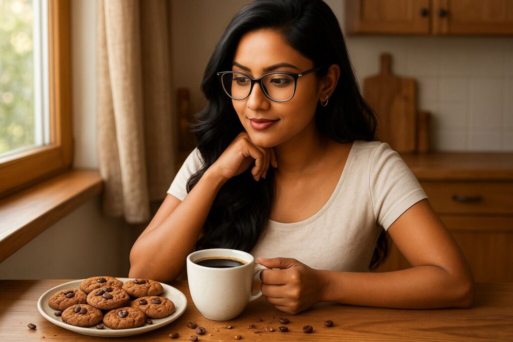 coffee cookies, home baking, brew coffee, cookie recipe, coffee culture, coffee rituals, coffee lifestyle, coffee love, baking hacks, Jannes Punita blog, daily snack, emotional baking
