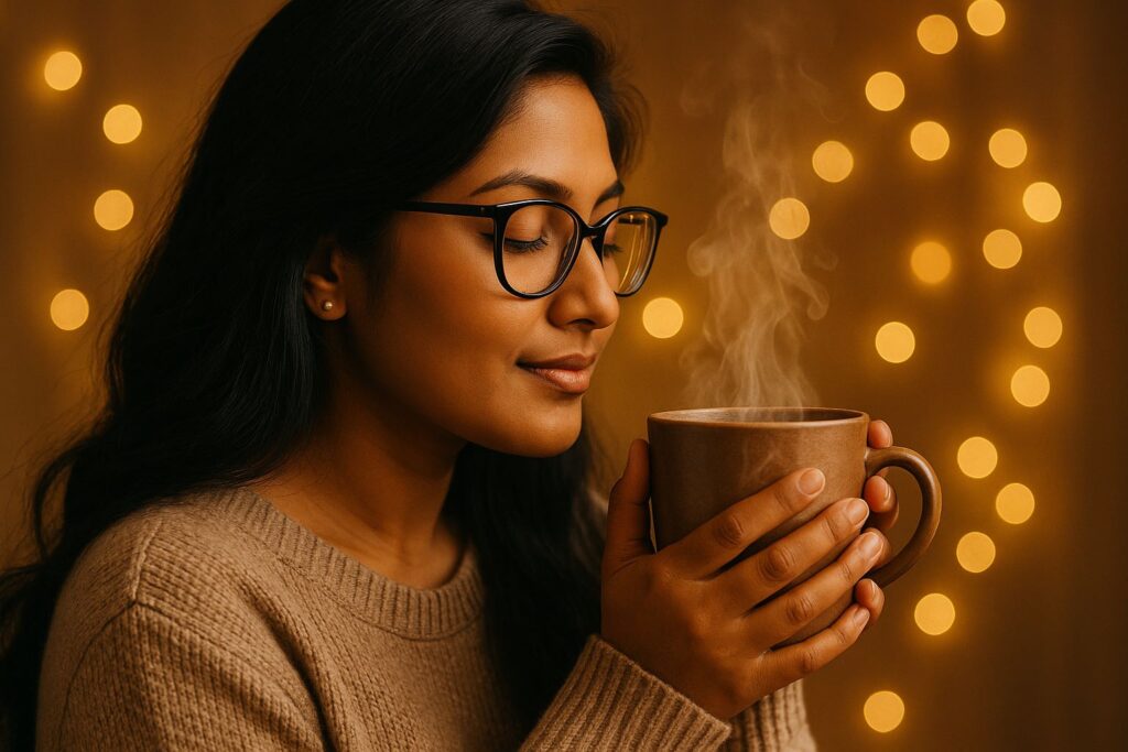 coffee experience, coffee hacks, home cafe, coffee culture, coffee rituals, coffee lifestyle, Jannes Punita blog, kitchen organization, cozy mornings, mindful coffee, simple brew upgrades, home café tips