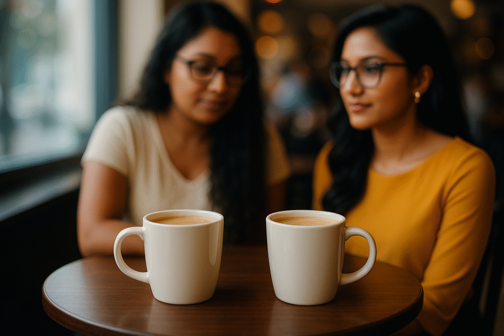 Coffee Conversation, café stories, coffee culture, coffee rituals, coffee lifestyle, coffee love, brew coffee, human connection, Jannes Punita blog, everyday inspiration, storytelling ritual