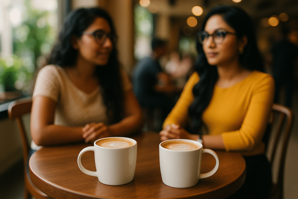 Coffee Conversation, café stories, coffee culture, coffee rituals, coffee lifestyle, coffee love, brew coffee, human connection, Jannes Punita blog, everyday inspiration, storytelling ritual