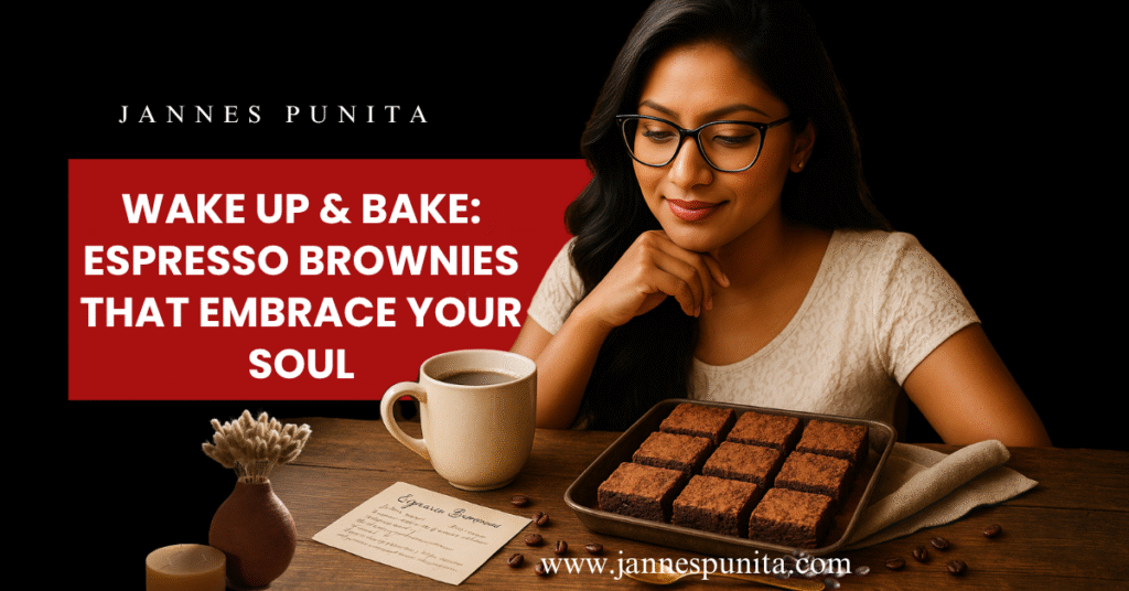 Espresso Brownies, Espresso Desserts, Espresso, Coffee Culture, Coffee Lifestyle, Coffee Desserts, Comfort Food, Morning Coffee, brew coffee, daily coffee, coffee love, Jannes Punita blog, cozy desserts, caffeine and comfort